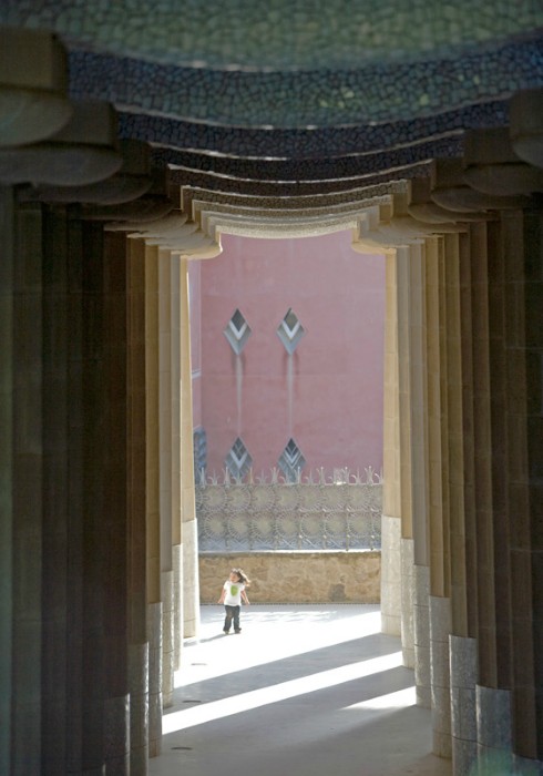 Sala Hipostilia imParc Güell (Antoni Gaudi 1900 - 1914)