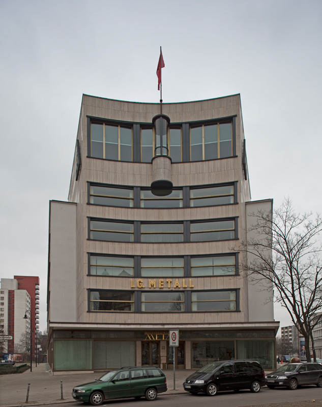 Haus des Deutschen Metallarbeiter-Verbandes (IGM-Haus, Mendelsohn 1930)