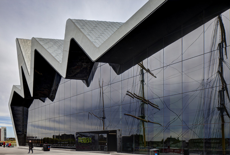 Glasgow, Riverside-Museum (Zaha Hadid 2011)