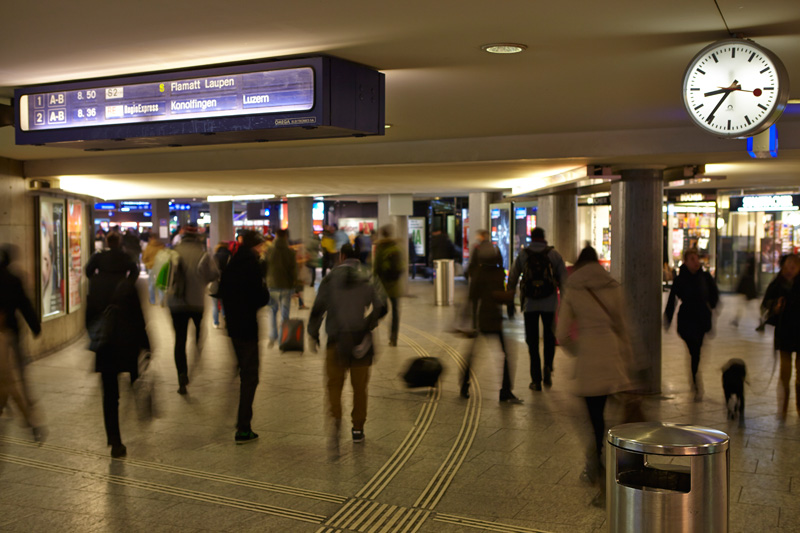 Untergeschoss de Hauptbahnhofs Bern