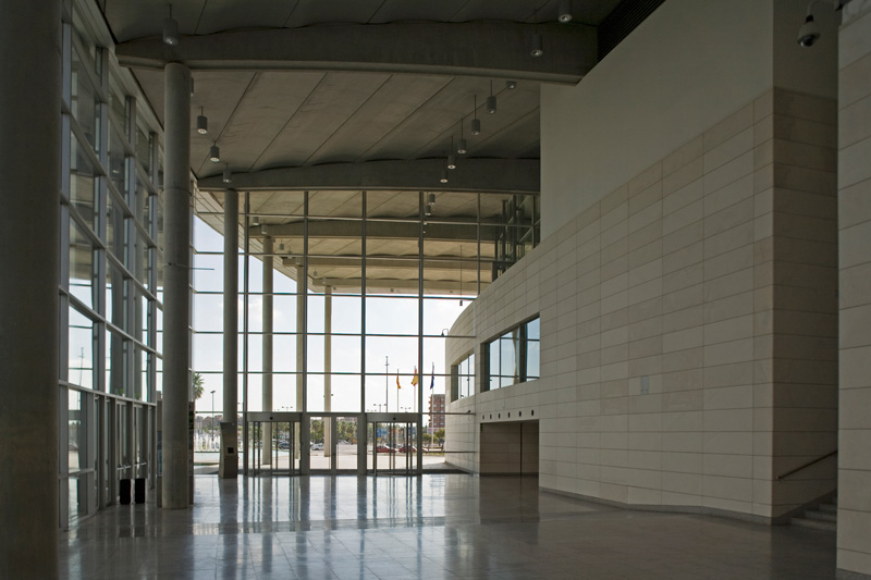 Das Foyer am Haupteingang